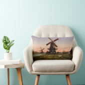 ヴィンテージオランダウィンドミルカスタムズ装飾用クッション ランバークッション (椅子)