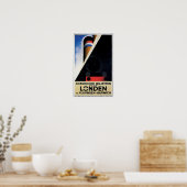 ヴィンテージオランダレールフェリーポスター ポスター (キッチン)