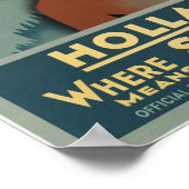 ヴィンテージオランダ旅行ポスター ポスター (角)