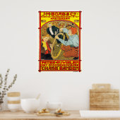 ヴィンテージオランダ自転車ポスタープリント ポスター (キッチン)