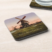 ヴィンテージオランダ風車コースター コースター (左側)