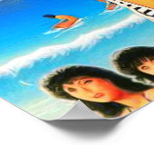 ヴィンテージオリエンタルサマーガールズ ポスター (角)