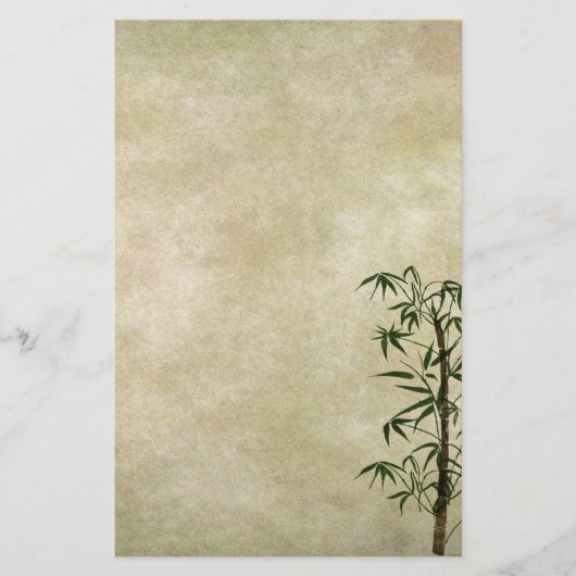 ヴィンテージオリエンタルバンブ1 便箋 (正面)