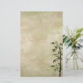 ヴィンテージオリエンタルバンブ1 便箋 (スタンド正面)