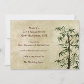 ヴィンテージオリエンタルバンブ1 招待状 (裏面)