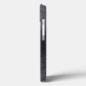 ヴィンテージオリジナルエイリアン侵入白黒灰色 Case-Mate iPhoneケース (裏面 / 左)