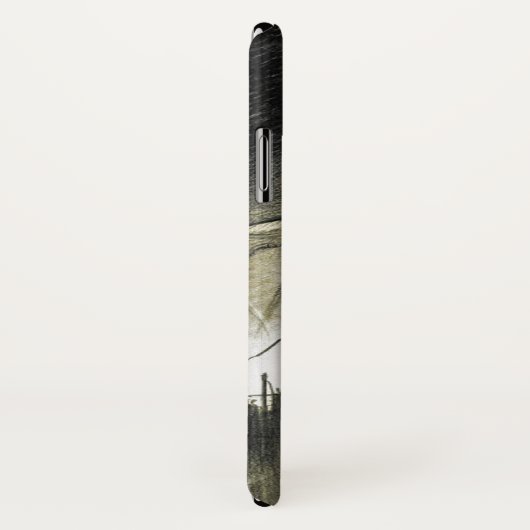 ヴィンテージオリジナルエイリアン侵攻映画世界大戦 Case-Mate iPhoneケース (裏面/右)