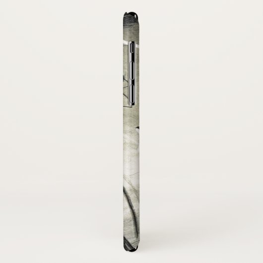 ヴィンテージオリジナルエイリアン侵攻映画世界大戦 Case-Mate iPhoneケース (裏面/左)