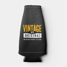 ヴィンテージオリジナルブラックレザー誕生年 ボトルクーラー