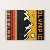 ヴィンテージオリンピックナショナルパークワシントン土産 ジグソーパズル (横)