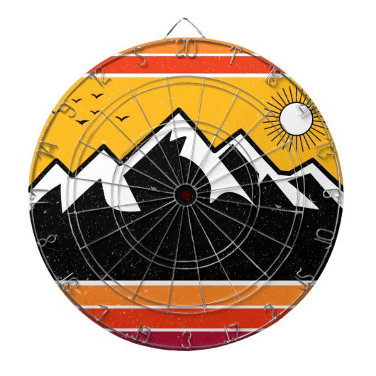 ヴィンテージオリンピック国立公園ワシントン記念物 ダーツボード (正面)