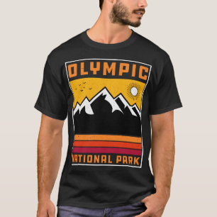 ヴィンテージオリンピック国立公園ワシントン記念物 Tシャツ