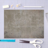 ヴィンテージオリーブグリーン黒テクチグランジャ 薄葉紙 (クラフト)