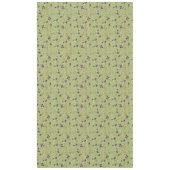 ヴィンテージオリーブリーフパターンテーブルクロス テーブルクロス (正面)