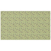 ヴィンテージオリーブリーフパターンテーブルクロス テーブルクロス (正面(横))