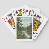 ヴィンテージオレゴン トランプ (裏面)