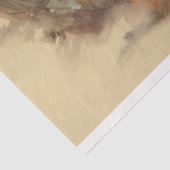 ヴィンテージオレンジとタン不気味ハロウィーン 薄葉紙 (詳細)