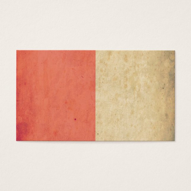 ヴィンテージオレンジクリームバイカラーグランジパターン (正面)