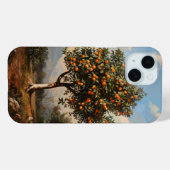 ヴィンテージオレンジツリーランドスケー絵を描ズ Case-Mate iPhoneケース (裏面 (横))