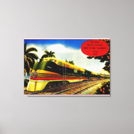 ヴィンテージオレンジブロッサムスペシャルトレイン1939 キャンバスプリント