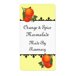 ヴィンテージオレンジベーキング、缶詰またはソープラベル ラベル