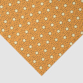 ヴィンテージオレンジベージュトリスケリオンエジプトパターン 薄葉紙 (詳細)