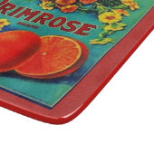 ヴィンテージオレンジ果実広告ラベル カッティングボード (角)