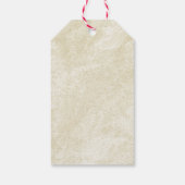 ヴィンテージオレンジ色のマーマレード自家製レシピパントリー ギフトタグ (裏面)