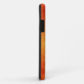 ヴィンテージオレンジ色の抽象芸術背景 Case-Mate iPhoneケース (裏面/右)