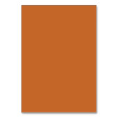 ヴィンテージオレンジ黄色レトロ70s Groovy 結婚s テーブルナンバー (裏面)