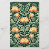 ヴィンテージオレンジ&イエロープニーCR4クラフト紙 (正面)