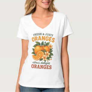 ヴィンテージオレンジ – フレッシュ&ジューシー柑橘系デライド Tシャツ