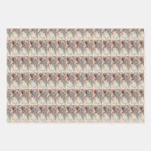 ヴィンテージオレンジ ラッピングペーパーシート (正面2)