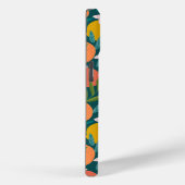 ヴィンテージオレンジ&レモンブロッサムパターン Case-Mate iPhoneケース (裏面 / 右)