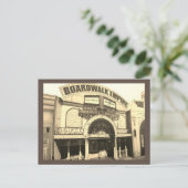 ヴィンテージオンザボードウォークインザアトランティックシティNJ ポストカード (スタンド正面)