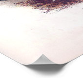 ヴィンテージオンシディウムチェイロフォーラムゴールデンイエローオーキッド ポスター (角)