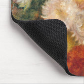 ヴィンテージオーギュストルノアールブーケ菊 マウスパッド (コーナー)