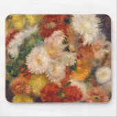 ヴィンテージオーギュストルノアールブーケ菊 マウスパッド (正面)