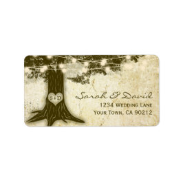 ヴィンテージオークツリーのストリングラ結婚イト ラベル