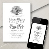 ヴィンテージオークツリーサザン結婚ズ 招待状