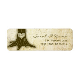 ヴィンテージオークツリー文字列ラ結婚イトの戻り値 ラベル