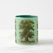 ヴィンテージオーケツリーコーヒーマグ マグカップ (中央)