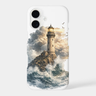 ヴィンテージオーシャンライトハウスiPhoneケース