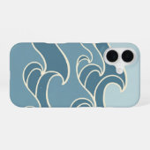 ヴィンテージオーシャンライン iPhone 16ケース (裏面横)