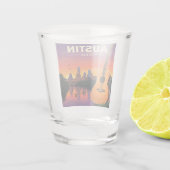 ヴィンテージオースティンテキサス州 ショットグラス (裏面)