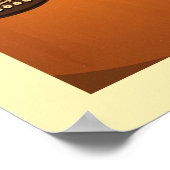 ヴィンテージオースティンテキサス州 ポスター (角)