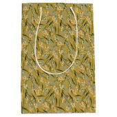 ヴィンテージオーストラリアのガラガラ模様 ミディアムペーパーバッグ (正面)