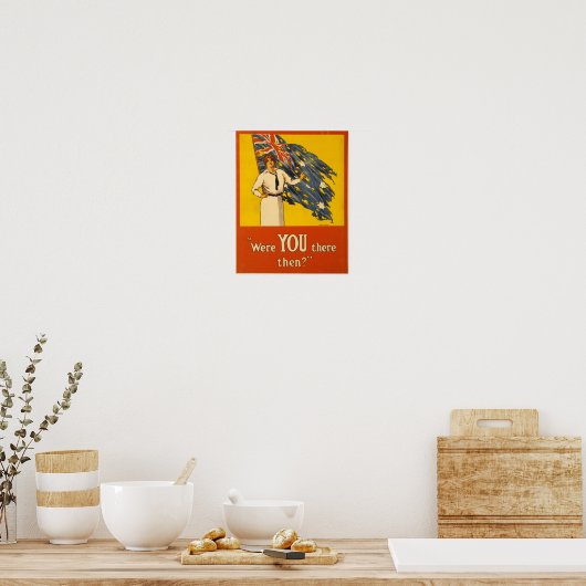 ヴィンテージオーストラリアの入隊ポスター ポスター (キッチン)