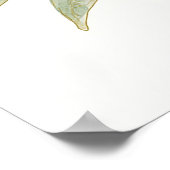 ヴィンテージオーストラリアコアラ旅行 ポスター (角)