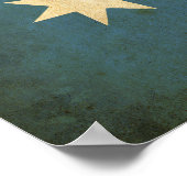 ヴィンテージオーストラリア国旗 ポスター (角)